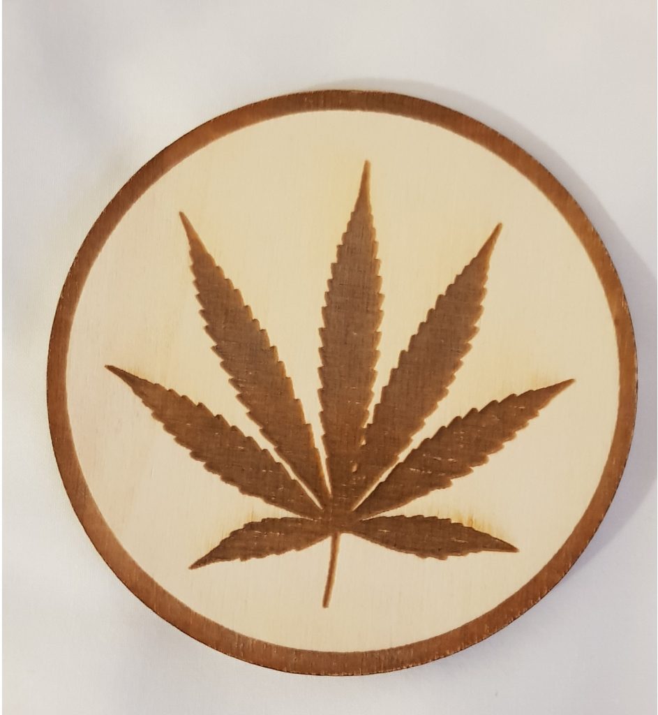 cannabis-coaster