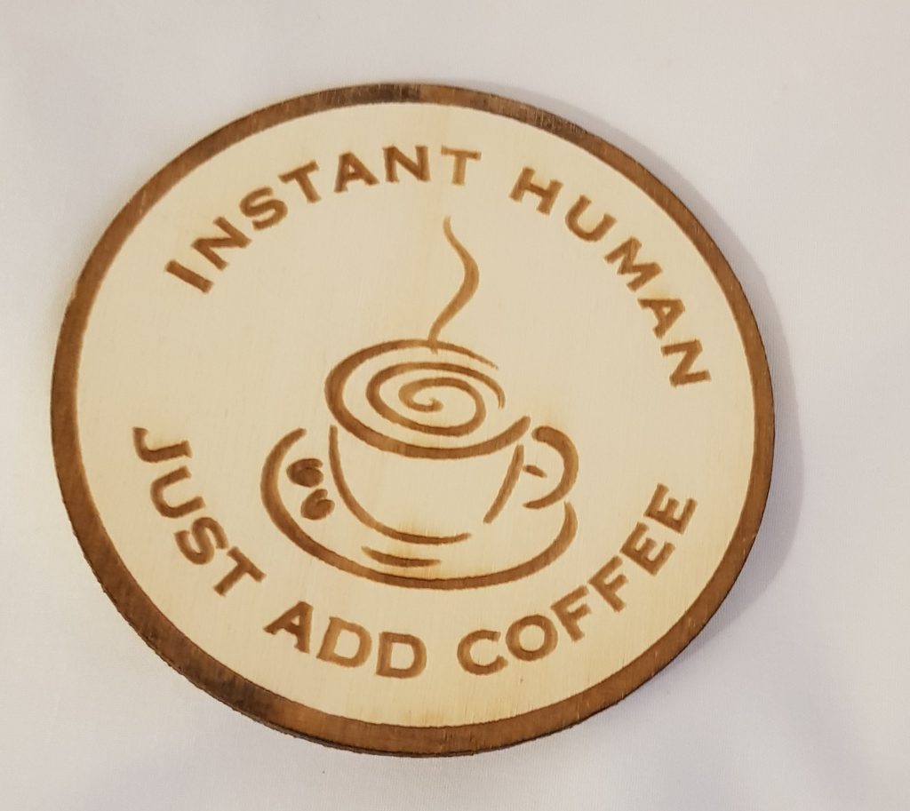 Instant human, just add coffee