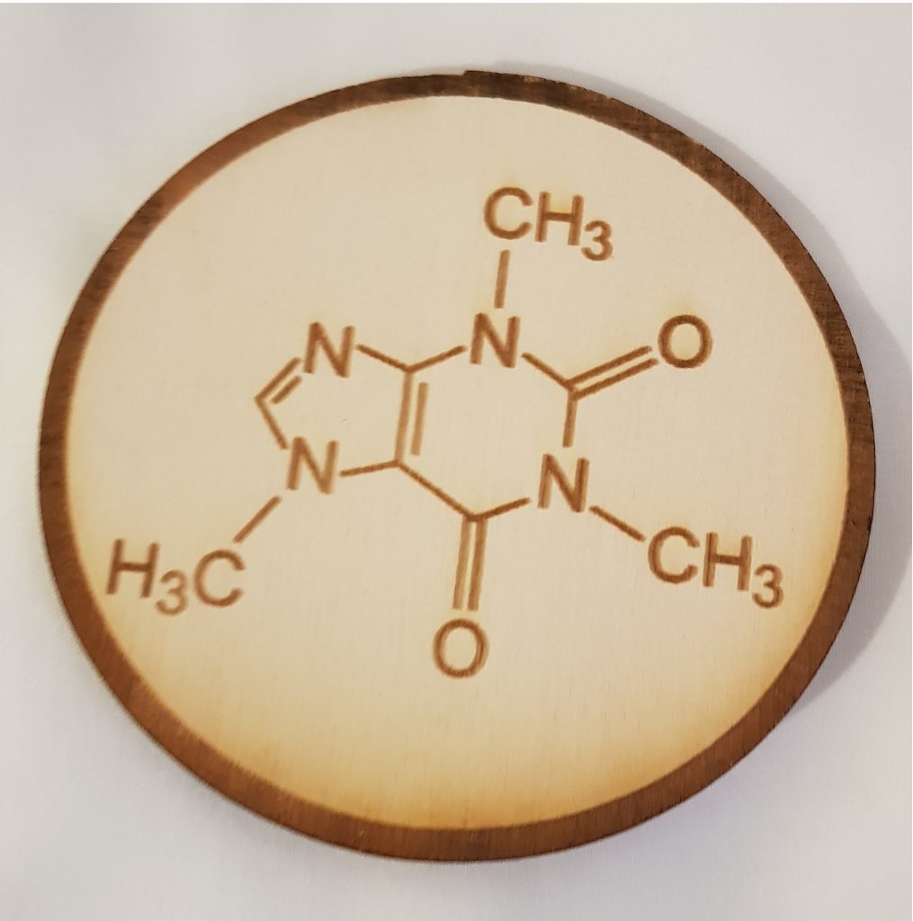 Koffein-brikke